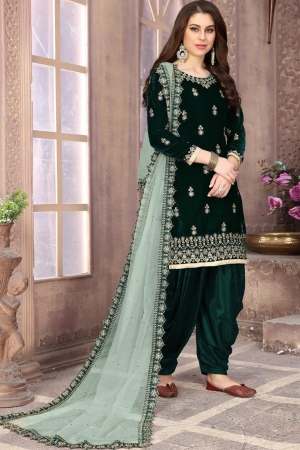 Buy Green Salwar Suit For Ladies Online ...